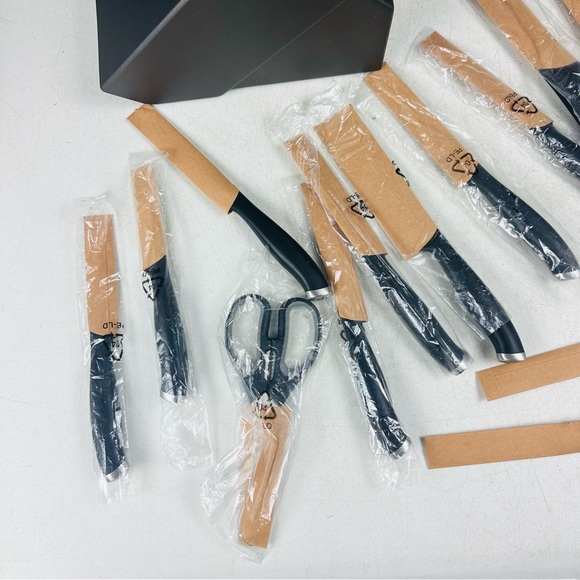 HENCKELS Silvercap Razor-Sharp 14-Piece Knife Set, Chef Knife, Paring - Picture 3 of 6